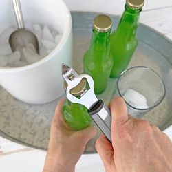 R&M International Corp Stainless Steel Manual Bottle Opener