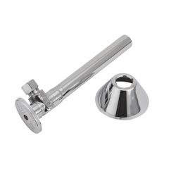 Keeney 1/2 in. Sweat X 3/8 in. Compression Brass Angle Stop Valve