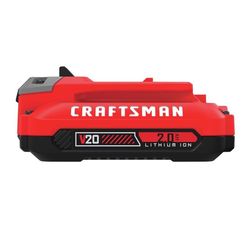 CRAFTSMAN V20 CMCB202 2 Ah Lithium-Ion Battery 1 pc