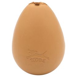 Kikkerland Kobe For Dog Rubber Bouncy Egg Ball Dog Toy 1 pk