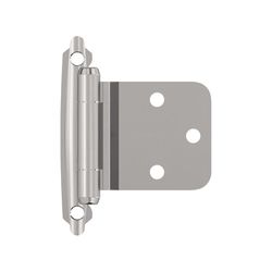 Amerock 2 in. W X 2-3/4 in. L Polished Chrome Steel Variable Hinge 2 pk