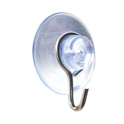 Crawford Medium Plastic Suction Cup 1.6 in. L 1 pk