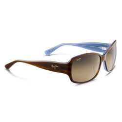 Maui Jim Nalani Sunglasses Women's Tort/White and Blue Frame HCL Bronze Lens Polarized