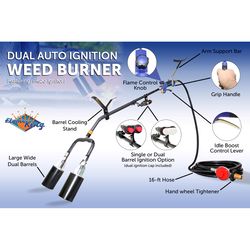 Flame King 156 in. L Weed Burner Torch Kit 1 pc Propane