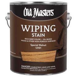 Old Masters Semi-Transparent Special Walnut Oil-Based Wiping Stain 1 gal
