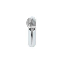W&P Mint Silicone/Stainless Steel Utensil Set