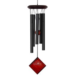 Woodstock Chimes Encore Black Aluminum/Wood 17 in. Chimes of Mars Wind Chime