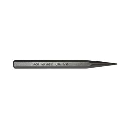 Mayhew 1/16 in. Tool Steel Solid Punch 5 in. L 1 pc