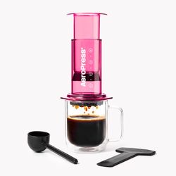 AeroPress 8 fl. oz. Pink Coffee Maker