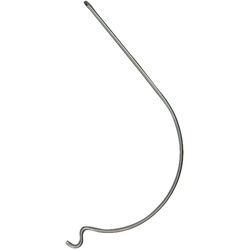 HILLMAN Flush-Mount Galvanized Silver Picture Hanger 10 lb 4 pk