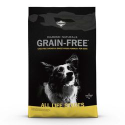 Diamond Naturals All Ages Chicken/Sweet Potato Dry Dog Food Grain Free 28 lb