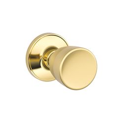 Schlage Byron Bright Brass Passage Knob