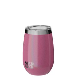 Wyld Gear Wyld Wine 12 oz Pink Rainbow BPA Free Wine & Whiskey Vacuum Insulated Tumbler