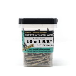 Big Timber No. 10 Sizes X 1-5/8 in. L Star Bronze Deep Wood Screws 113 pk