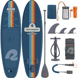 Retrospec Weekender (2.2) iSUP PVC Inflatable Navy Zion Paddleboard