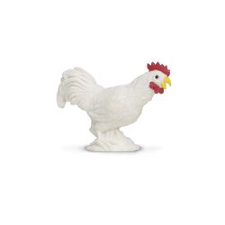 Safari Ltd. Good Luck Minis Roosters Figure Toy White 192 pc