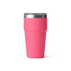 YETI Rambler 20 oz Tropical Pink BPA Free Stackable Tumbler with MagSlider Lid
