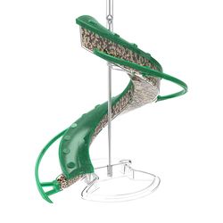 Cascade Songbird 1 lb Polypropylene Helix Hanging Bird Feeder 4 ports