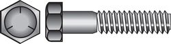 HILLMAN 5/16 in. D X 5-1/2 in. L Heat Treated Zinc Steel Hex Head Cap Screw 50 pk