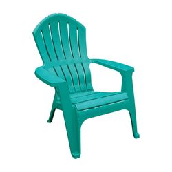 Adams RealComfort Teal Polypropylene Frame Adirondack Chair