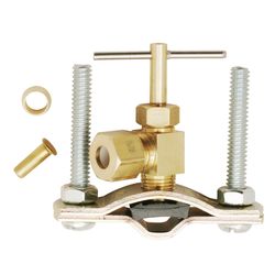 Plumb Pak 1/4 in. Brass Saddle Valve