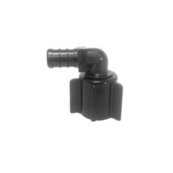 Flair-It Ecopoly 1/2 in. PEX Barb X 1/2 in. D FPT Plastic Swivel Elbow