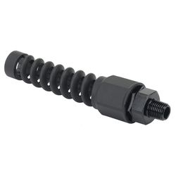 Legacy Flexzilla Anodized Aircraft Aluminum Reusable Fitting 3/8 in. Barb X 1/4 in. MPT 1 pc