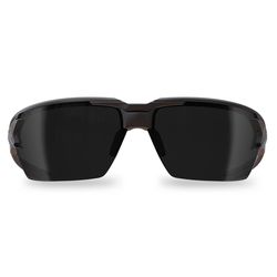 Edge Eyewear Anti-Fog Safety Glasses Smoke Lens Black Frame 1 pk