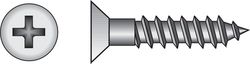 HILLMAN No. 8 Ga. X 1-1/4 in. L Phillips Zinc-Plated Coarse Wood Screws 100 pk