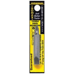 Eazypower Isomax Phillips/Slotted #1/6-8 X 2 in. L Double-Ended Screwdriver Bit Steel 1 pc