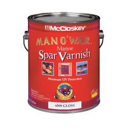 McCloskey Man O' War Gloss Clear Marine Spar Varnish 1 gal