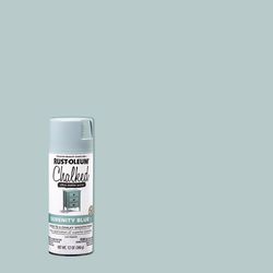 Rust-Oleum Chalked Matte Serenity Blue Chalky Finish Paint 12 oz