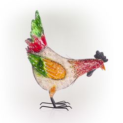 Alpine Assorted Iron 23.2 in. H Statue