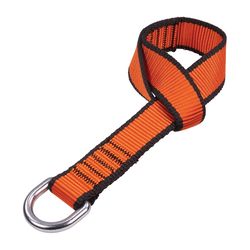 Ergodyne Squids Polyester Webbing Choker Anchorage 15 in. L X 1 in. H Orange