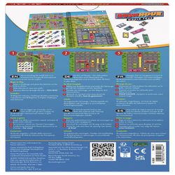 ThinkFun Rush Hour World Tour Magnetic Travel Puzzle Multicolored