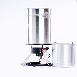 King Kooker 54000 BTU Cold Rolled Steel Boiling Kit 50 qt