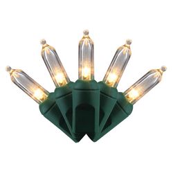 Celebrations LED T5 Warm White 5 ct Replacement Christmas Light Bulbs