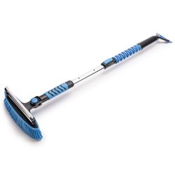 FrostGuard Ice-Quake 42 in. Extendable Ice Scraper/Snow Brush