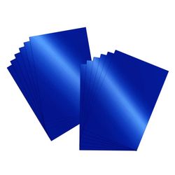 Bazic Products 22 in. W X 28 in. L Metallic Blue Poster Board