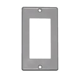 Cantex EZ Box Rectangle Thermoplastic 1 gang 4.29 in. H X 2.360 in. W GFCI Cover