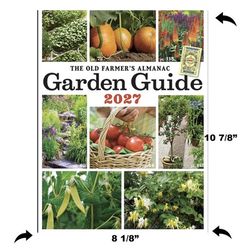 The Old Farmer's Almanac Yankee Publishing Gardening 2027 Guide