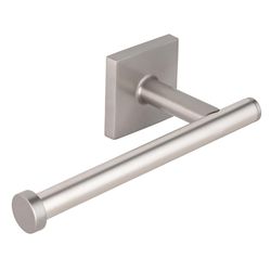 OakBrook Brushed Nickel Metallic Toilet Paper Holder
