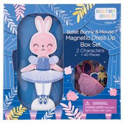 Stephen Joseph Magnetic Dress Up Doll Multicolored 42 pc