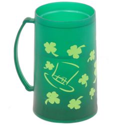 Chef Craft Green Plastic Freezer Mug 16 oz