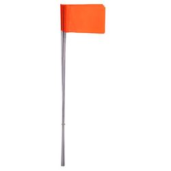 C.H. Hanson 15 in. Fluorescent Orange Marking Flags Polyvinyl 10 pk