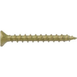 HILLMAN Power Pro No. 6 Ga. X 1-1/4 in. L Star Flat Head Coarse Multi-Material Screws