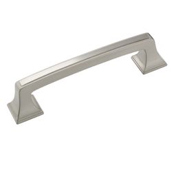 Amerock Traditional Arch Cabinet Pull 3-3/4 in. Satin Nickel Silver 1 pk