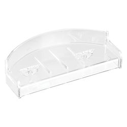 Oakbrook Collection Clear Plastic Soap Dish