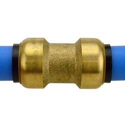 Apollo Tectite Push to Connect 3/4 in. PTC in to X 3/4 in. D PTC Brass Coupling