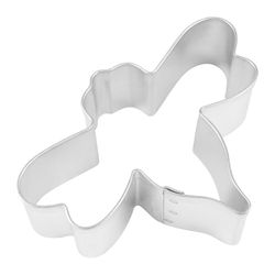 R&M International Corp 2 in. W X 3 in. L Bumble Bee Cookie Cutter Silver 1 pc
